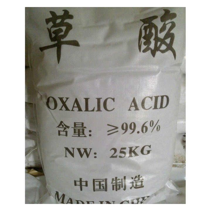 Oxalic Acid 25KG bags — H2C2O4 purity ≥99.5%